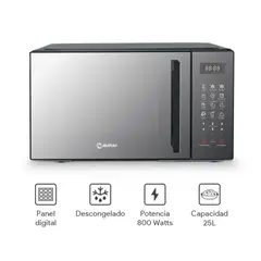 MIRAY - Horno microondas HMM-255N 25L