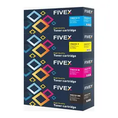 FIVEX - Kit Tóner Tn219 Compatible L3560cdw, L3760cdw Negro