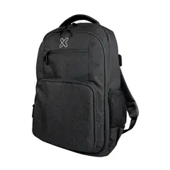 KLIP XTREME - Mochila Porta Laptop Stendal KNB-577BK Acolchado y con Puerto USB