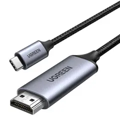 UGREEN - Cable USB-C a HDMI MM142 4K 60Hz 1.5m para Laptop Tablet Celular y TV