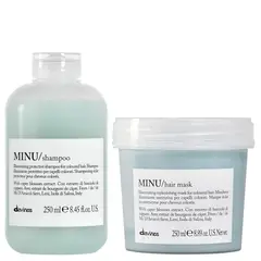 Davines - Shampoo para Cabello Teñido + Mascarilla MINU