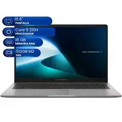 ASUS - Laptop ExpertBook P1 P1503 P1503CVA-S72381 15.6 PULGADAS - Full HD - 60Hz - Intel Core 5 210H - 16GB - 512GB SSD