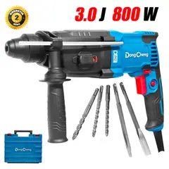 DONGCHENG - Rotomartillo Industrial SDS-Plus DZC15-26 800W 3J 26mm
