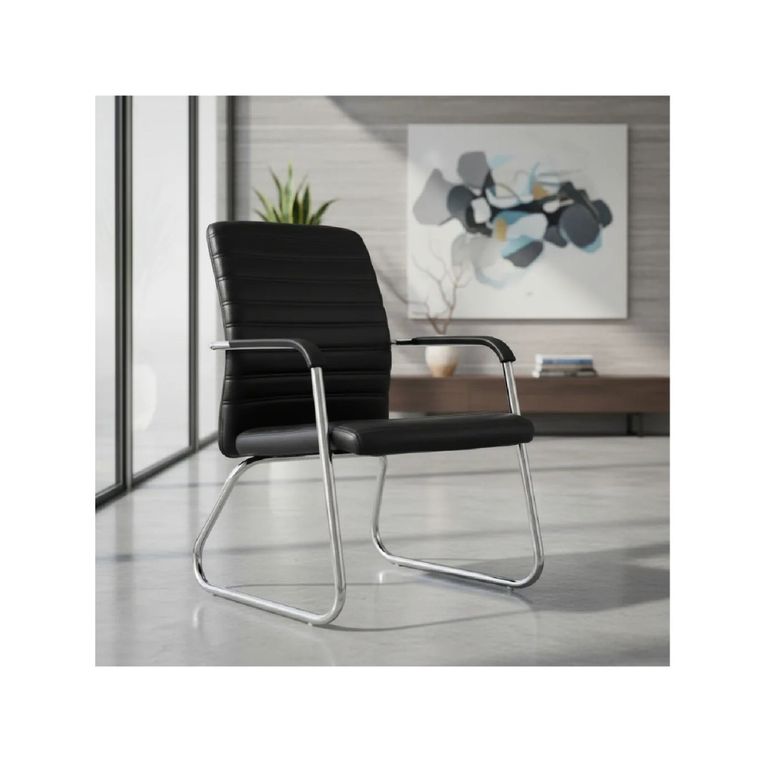 SILLA DE OFICINA CON APOYABRAZOS