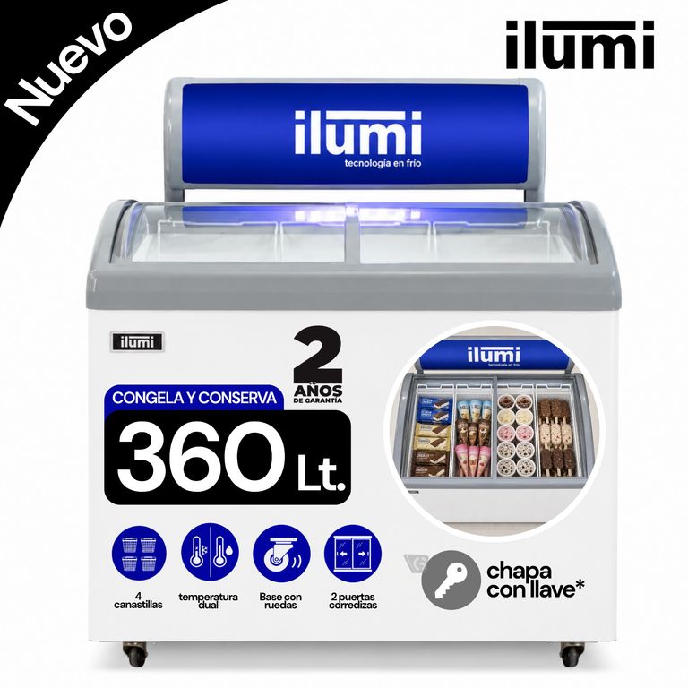 Congelador Horizontal 360Lt Blanco TF-3600
