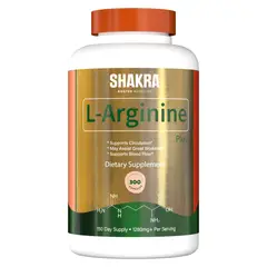 SHAKRA - L-Arginine plus Arginina oxido nitrico 300 capsulas