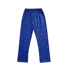 RED CARROT - Pantalon unisex niño algodon pima azul estrellas