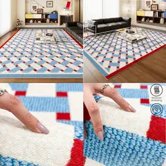 GENERICO - Alfombra rectangular para sala de 240cm x 160cm