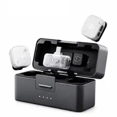 DJI - Mic Mini 2 (2TX + 1RX Mobile+ Estuche de Carga) Microfono Inalambrico
