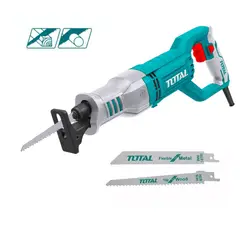 TOTAL - Sierra Sable Reciproca Electrica Industrial Cortadora Color Turquesa Frecuencia 60Hz