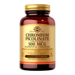 SOLGAR - Chromium Picolinate 500 Mcg 60 Cap.