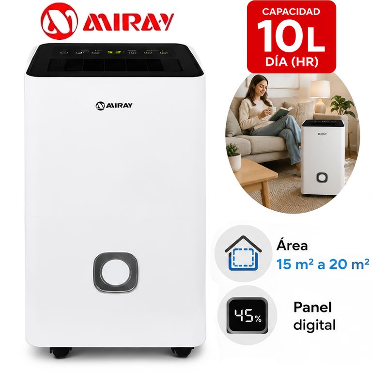 Deshumedecedor Digital DM-125 1.5L 15 a 20 m2