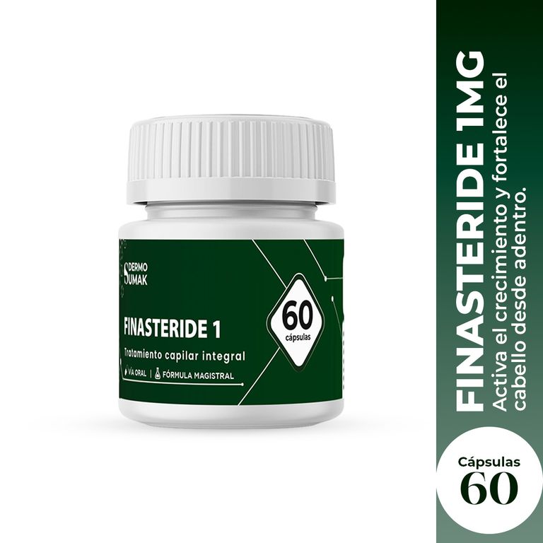 FINASTERIDE 1MG - 60 CAPSULAS