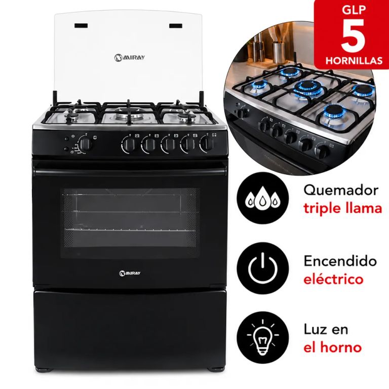 Cocina a Gas GIRASOL PLUS GLP 5 Hornillas