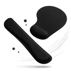 GENERICO - Kit Reposa Muñeca Para Mouse y Teclado Ergonómico