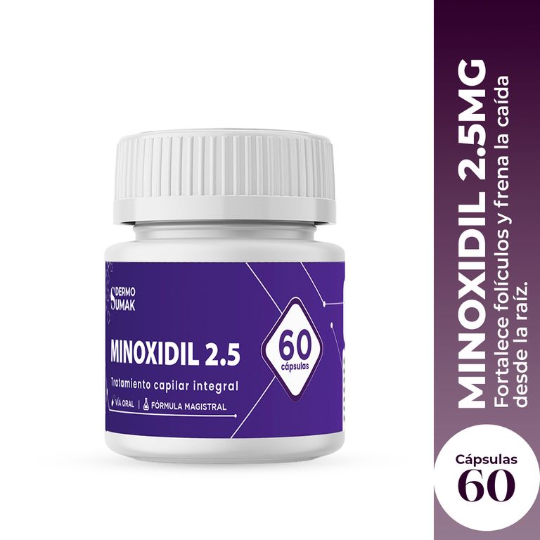 MINOXIDIL 2.5MG - 60 CAPSULAS