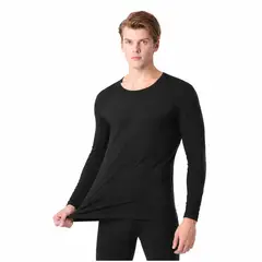 GENERICO - Polo Calentador Térmico Spandex Manga Larga Para Hombre XL