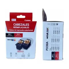 CANON - CABEZALES KIT COLOR Y NEGRO BH-1 CH-1 ORIGINAL G2110 G3110 G3101 G4110 G4111 G410