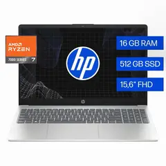 HP - Laptop AMD Ryzen 7 16GB 512SSD 15.6" FHD WIN11