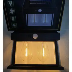 GENERICO - LAMPARA SOLAR DOBLE FOCO GRANDE