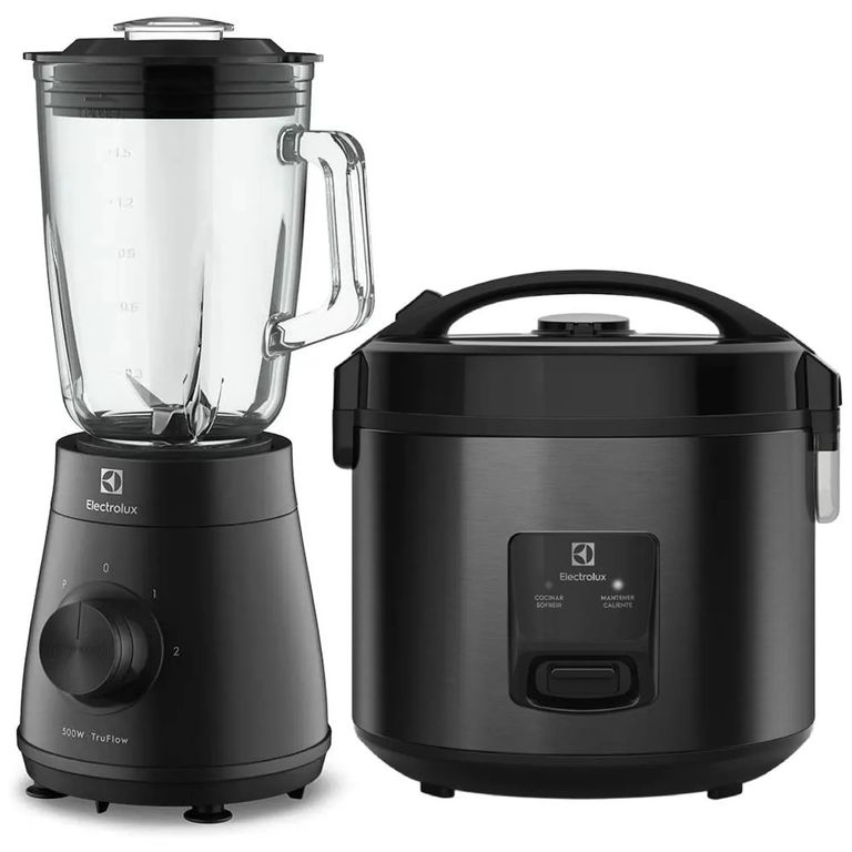 Licuadora 500w con Tecnologia TruFlow EBS20 + Olla Arrocera 35L ERC30