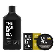 THE BARBERIA - Shampoo Anticaspa Y Cera Volumen Brillo