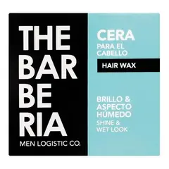 THE BARBERIA - Cera Para Cabello Brillo Y Aspecto Húmedo Pota 70g