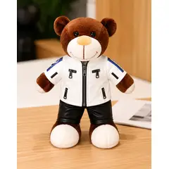 GENERICO - PELUCHE MOTERO CHAQUETA BLANCA