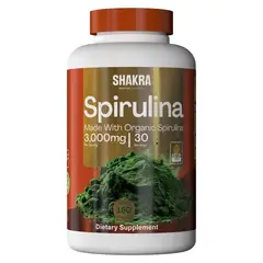 SHAKRA - Spirulina Espirulina 180 Capsules