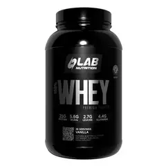 LAB NUTRITION USA - Premium 100% Whey Protein Vanilla 2lb 907gr