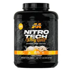 Muscletech - Nitro Tech 100% Whey Gold French Vanilla Cream 5lb 2.27kg
