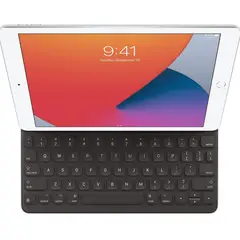 APPLE - Smart Keyboard iPad – Teclado Inglés US para iPad 7/8/9 Gen, iPad Air 3 y iPad Pro 10.5”