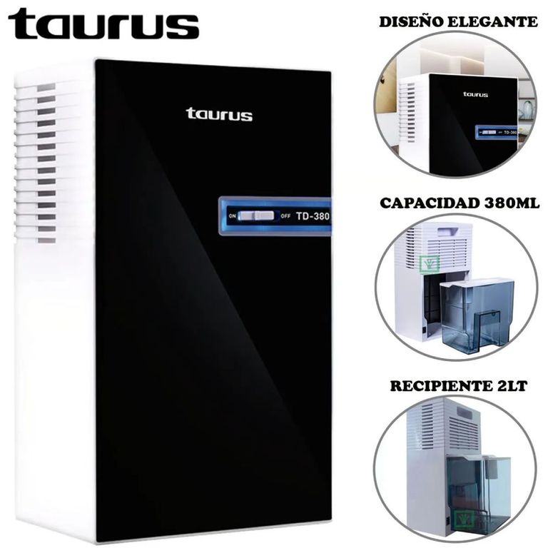 Deshumedecedor Digital TD-380 Blanco