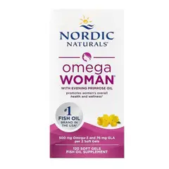 Nordic - Naturals Omega Woman con Aceite de Onagra – 120 capsulas