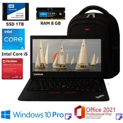 LENOVO - Laptop Thinkpad L440 I5, 8GB Ram,1TB SSD, Office 2021 PP, Windows 10 Pro, McAfee, Mochila
