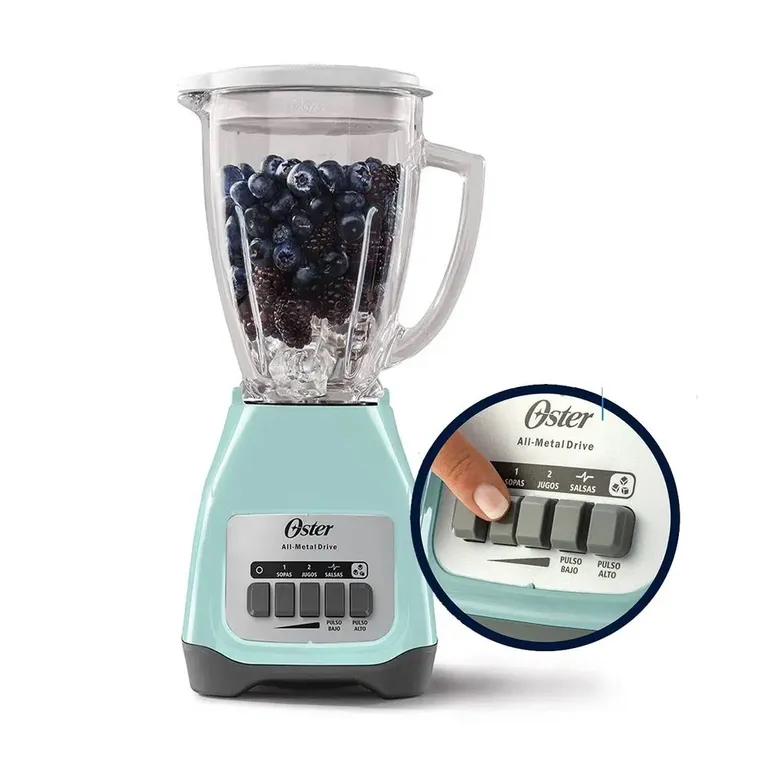 Licuadora BLSTKAG-VPB 1.5L 800W con 2 Velocidades y Función Pulso