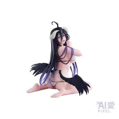 TAITO - FIGURA ALBEDO OVERLORD COLECCIONABLE ANIME-TAITO ORIGINAL