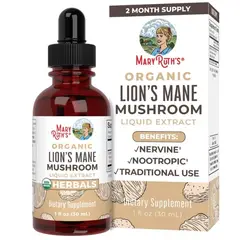 MARYRUTH - Extracto líquido de Hongo de melena de león – 30 ml