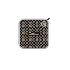 Teros - Parlante inalámbrico Legacy 6051 LEG-6051BG 8W BT 5.3 1500 mAh USB TF Aux Beige