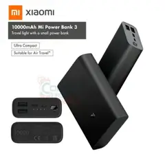 XIAOMI - Power Bank 3 Ultra Compact 10000mah USB