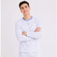 GENERICO - Pijama Algodón Pantalon+Polo
