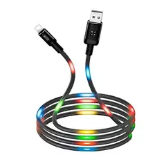 XO ACCESORIOS - Cable Micro USB sensible al sonido Multicolor XO-NB108