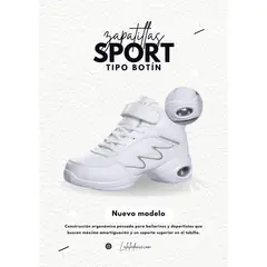 GENERICO - Zapatillas de Baile Sport Tipo Botín