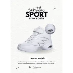 GENERICO - Zapatillas de Baile Sport Tipo Botín