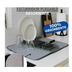 OTTOWARE - Tapete Escurridor De Platos Plegable Para Cocina