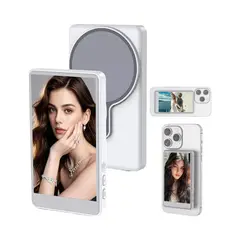 AMBOS - Monitor Pantalla Magnética Inalámbrica 3.97 para Selfies, Vlogging y Streaming Celular iOSAndroid