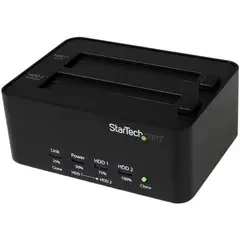STARTECH - COPIADOR DE DISCO DURO-SSD STARTECH.COM SATDOCK2REU3 SERIE ATA-600 INDEPENDIENTE P-N SATDOCK2REU3
