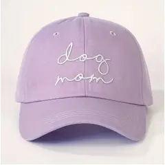 GENERICO - Gorra Bordada Dog Mom Lila