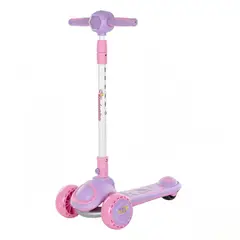 OXIEPRO - Scooter Para Niñas Lexus Con Luces y Bluetooth Morado Rosado