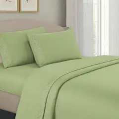 CASATEX - Juego de Sábanas Bordadas 3000 Hilos – Queen